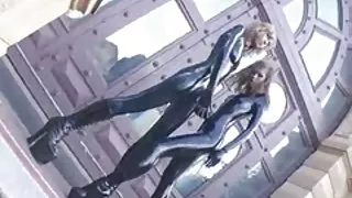 Twee van de prinses in latex - door tlh
