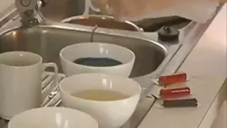 Mijn stiefmoeder in de keuken