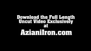 Aziani ijzer amber delucca met clit pomp