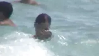 Borsten en ezels - strand voyeur video