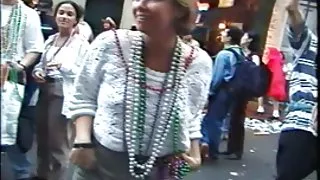 Mardi gras flasher vraagt de politie toestemming