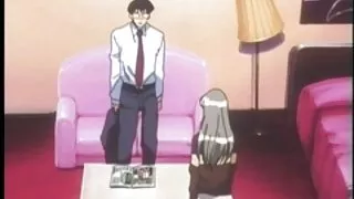 Deze rondborstige hentai cutie krijgt zichzelf sloeg hard
