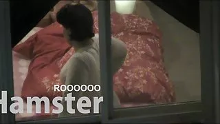 Kijk uit het raam - nice arabische kont