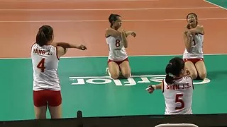 Volleybal stretching 2