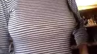 Amateur meisje met haar grote tieten