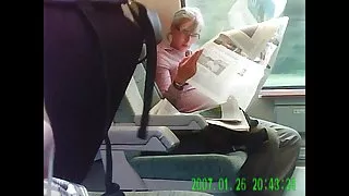 Trein cumshot