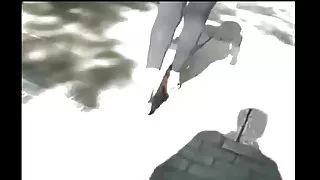 Mallas pegadas y grandes traseros