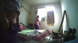 Het schoonmaken van het huis