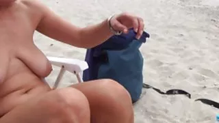 Wandelen op het strand