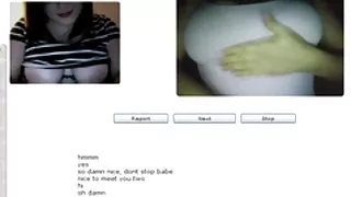 Enorme tieten op chatroulette, 22 november 2010