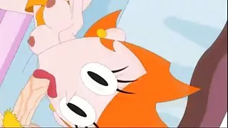 Dexter en fam guy cartoon helden blowjob porno scènes