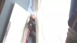 Mostrando la verga een vendedora