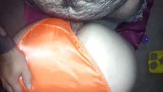 Satijnen oranje