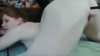 Geile redhead fuck machine spuiten